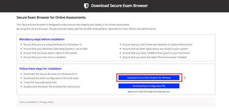 secure exam browser app